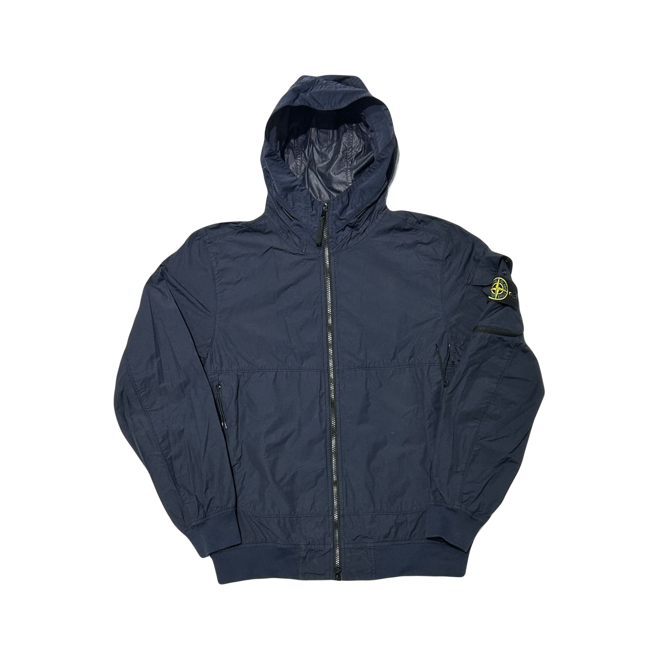 Stone Island 40632 Nylon Shell Jacket Air Force Blue