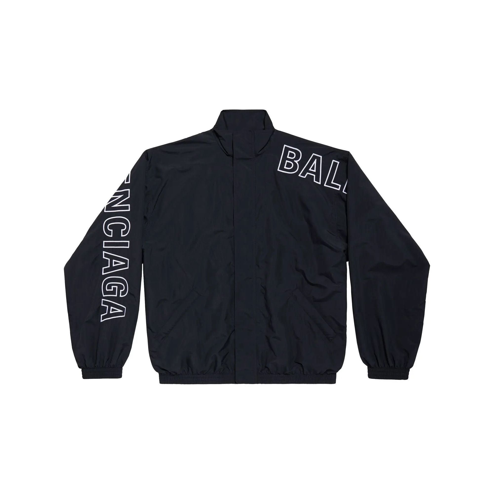 Balenciaga Outline Track Jacket Black