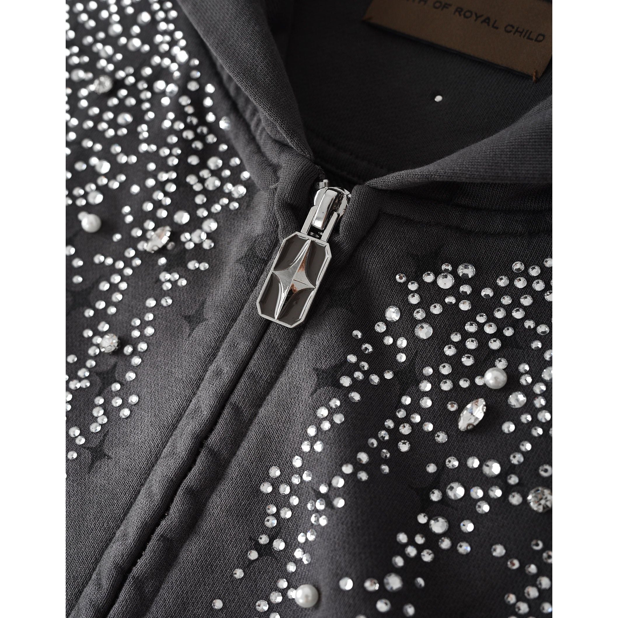 Birth of Royal Child 20K Stellar Diamond Hoodie Gray