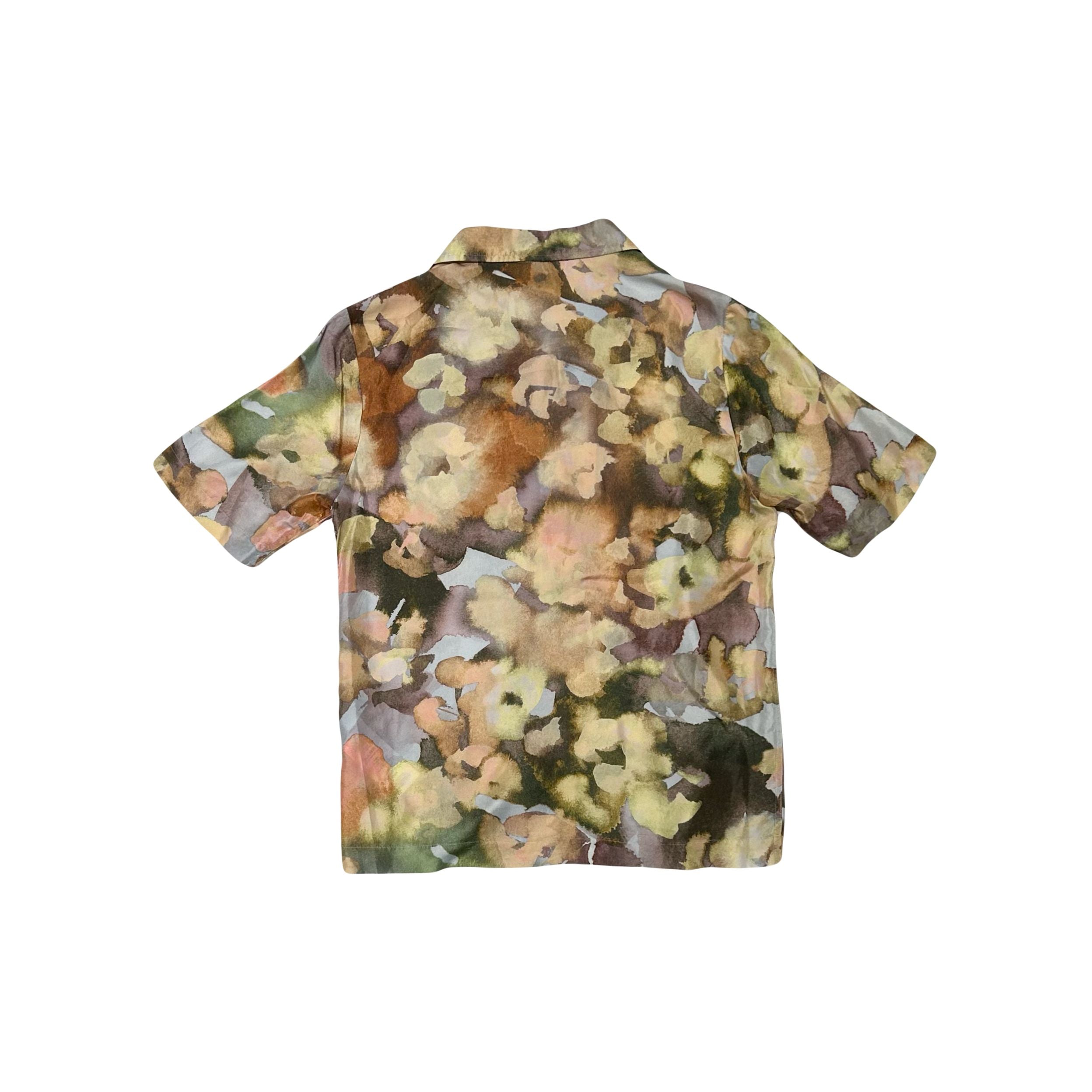 Nanushka Silk Floral Button Up