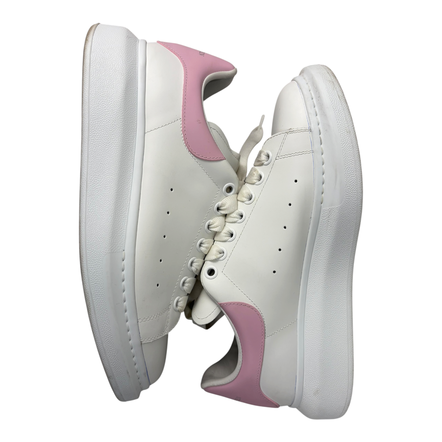 Alexander McQueen Oversized White Light Pink