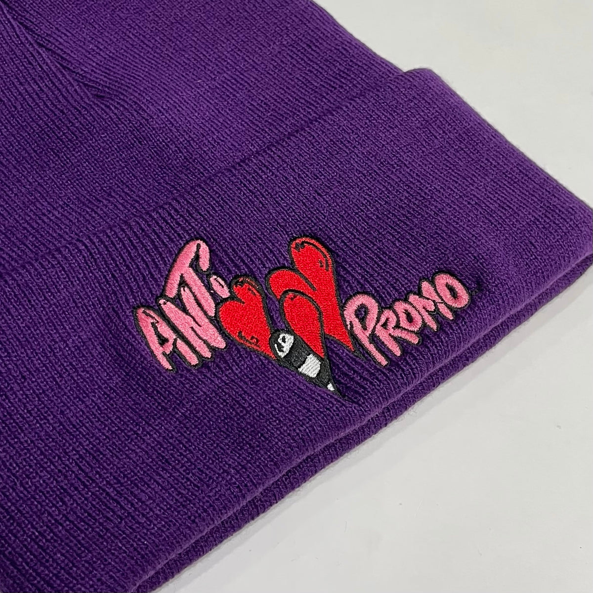 Matty Boy Anti Promo Beanie Purple
