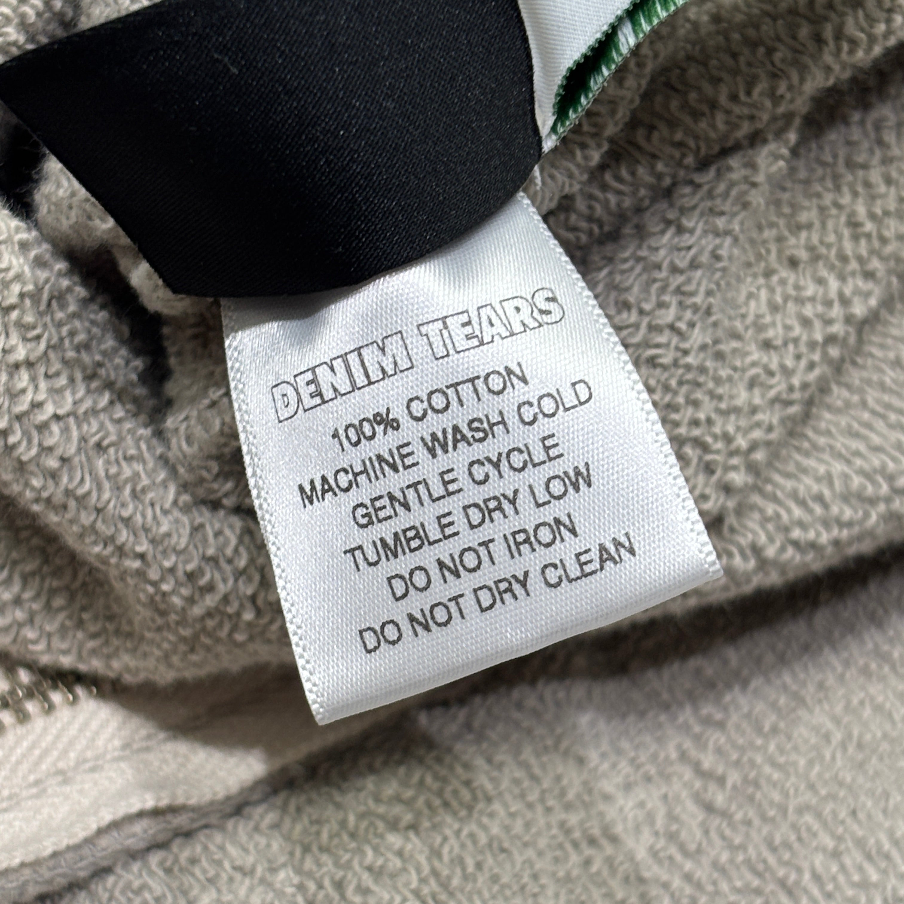 Denim Tears Denim University Zip Hoodie Grey