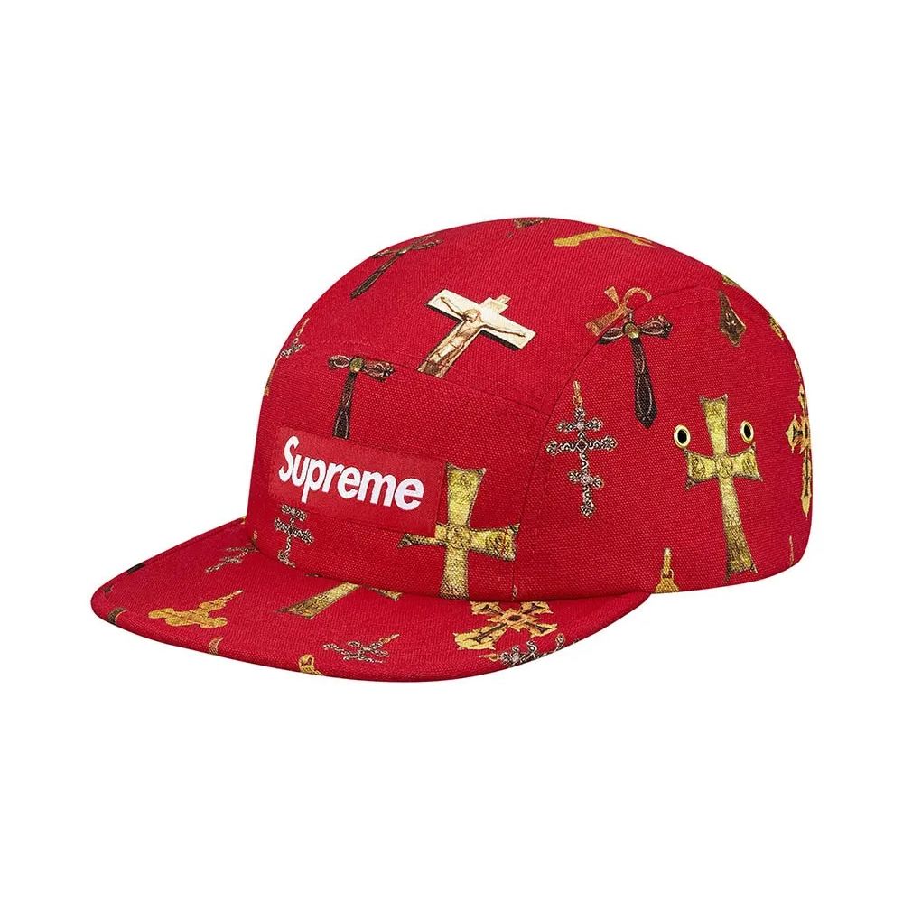 Supreme Crosses Camp Hat Red