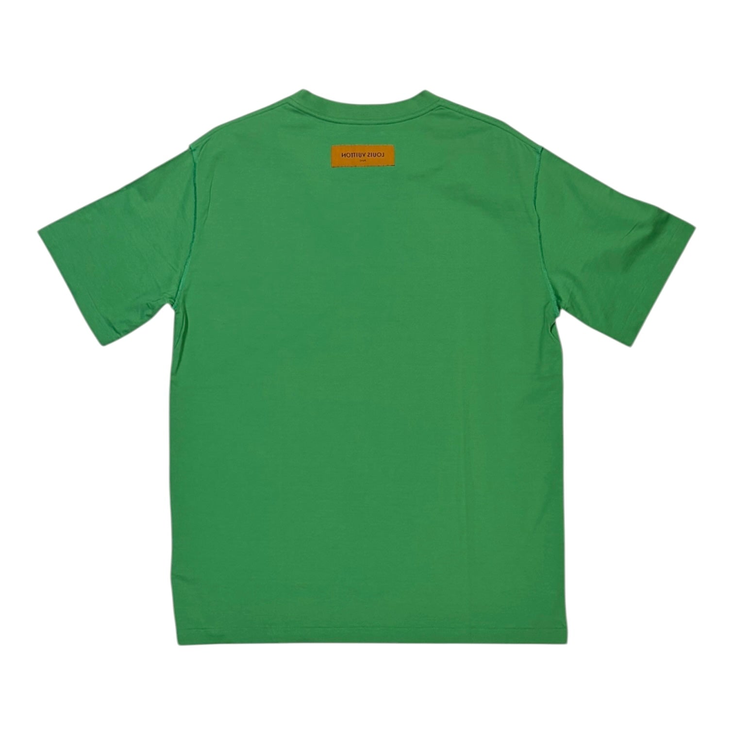 Louis Vuitton Embossed LV T-Shirt Green