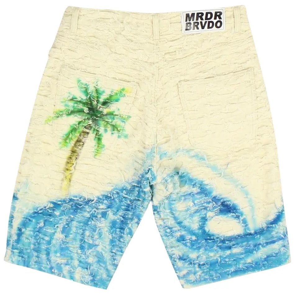 Who Decides War Farley Hill Husk Denim Short