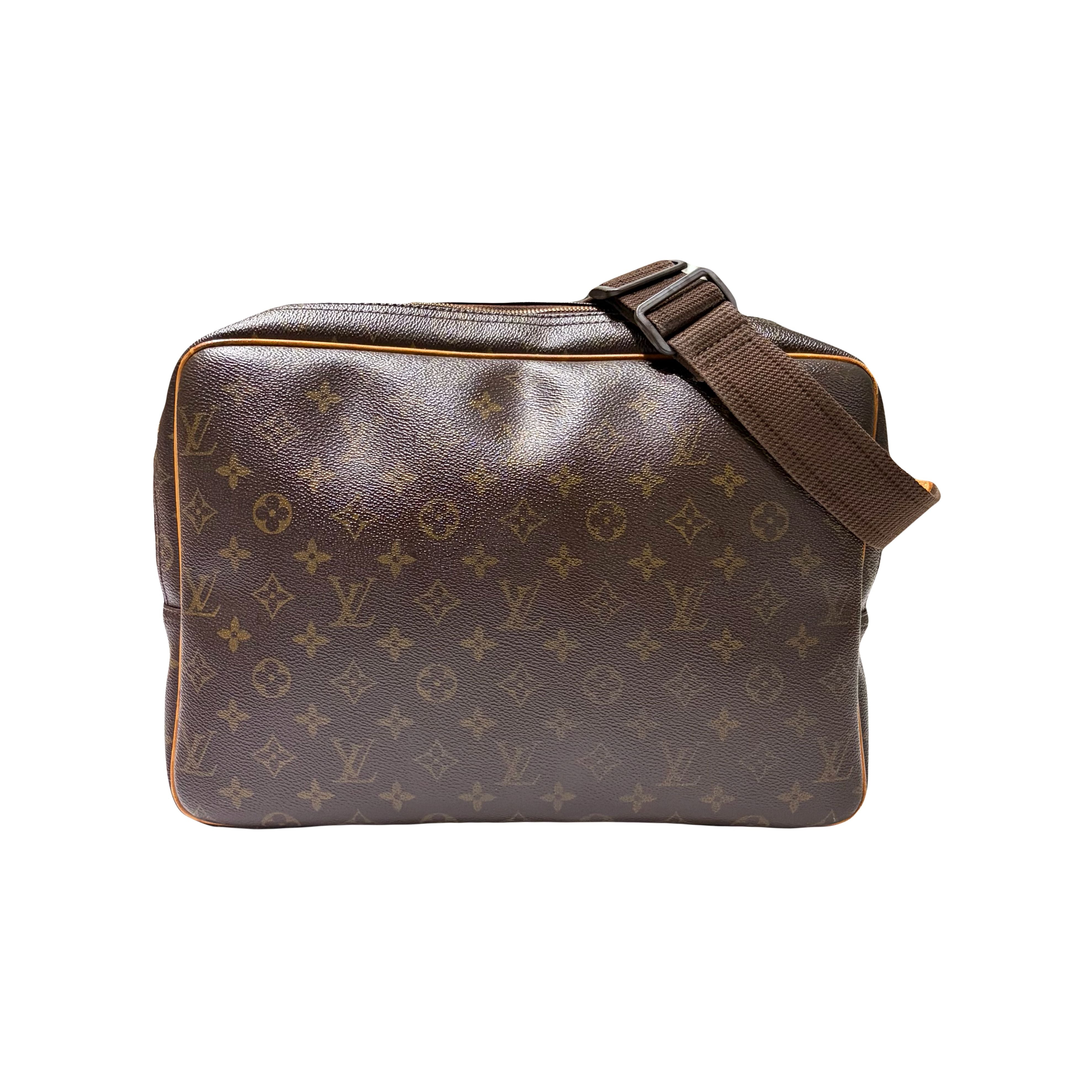 Louis Vuitton Monogram Reporter GM Brown Vintage