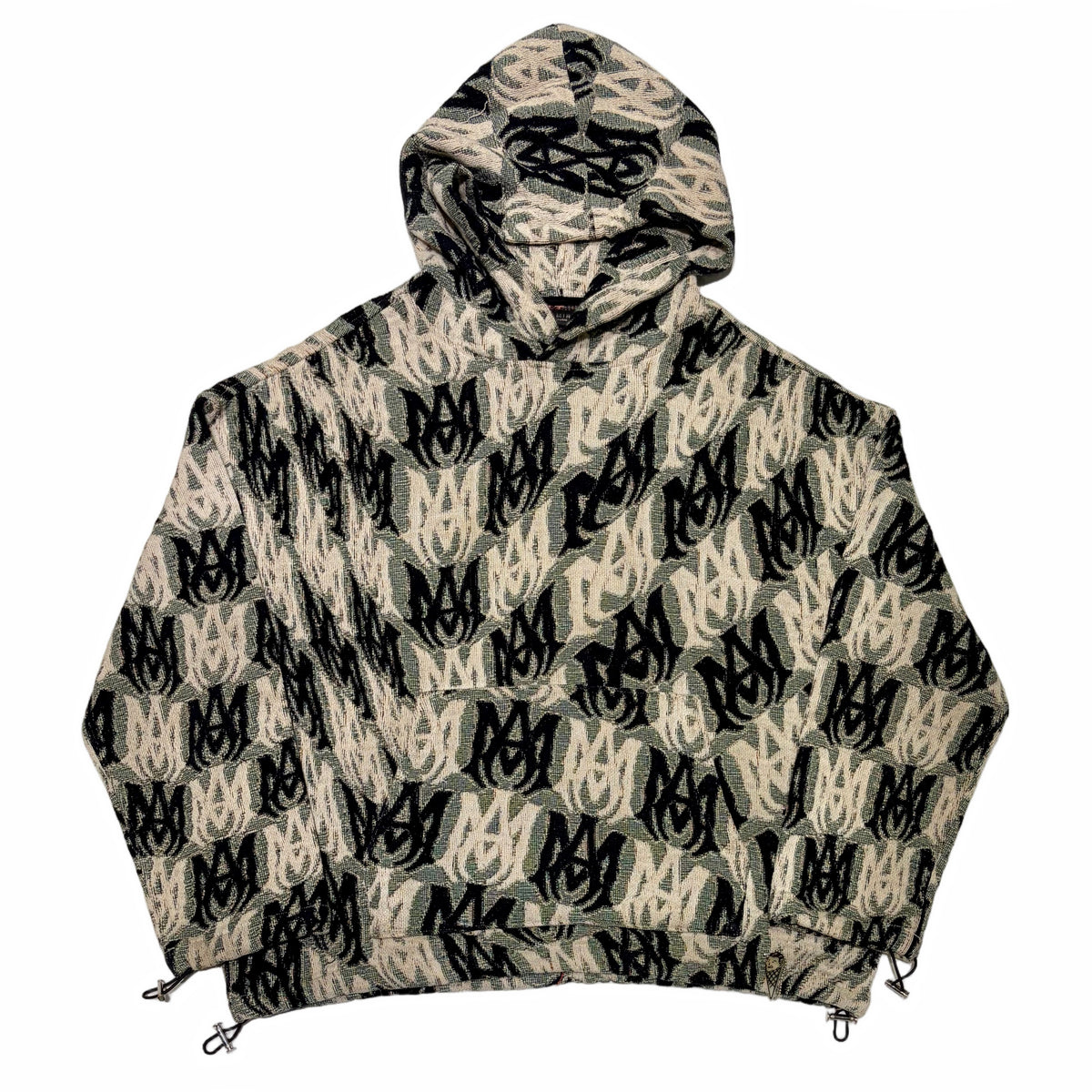 Amiri MA Tapestry Hoodie Green
