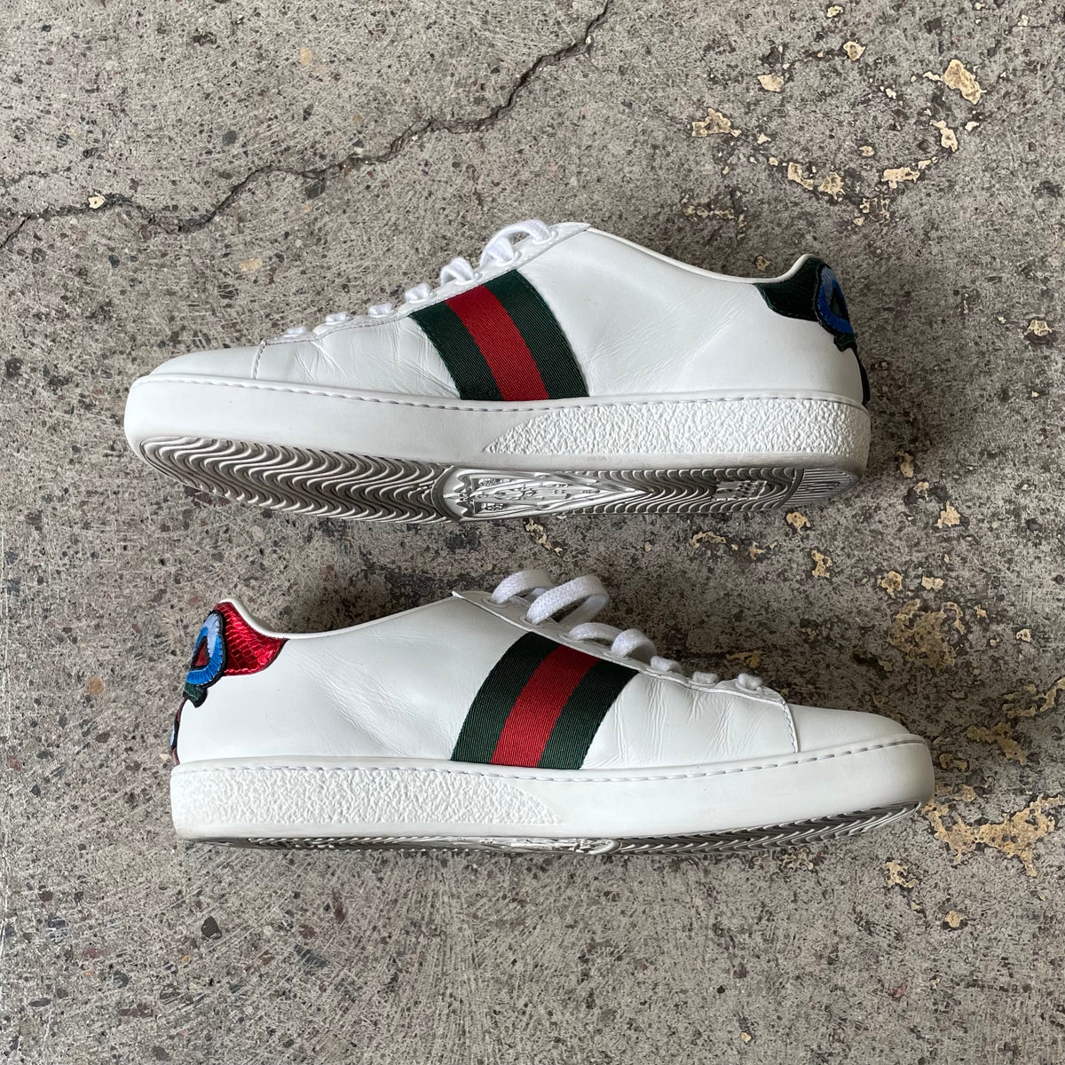 Gucci Ace Embroidered Floral