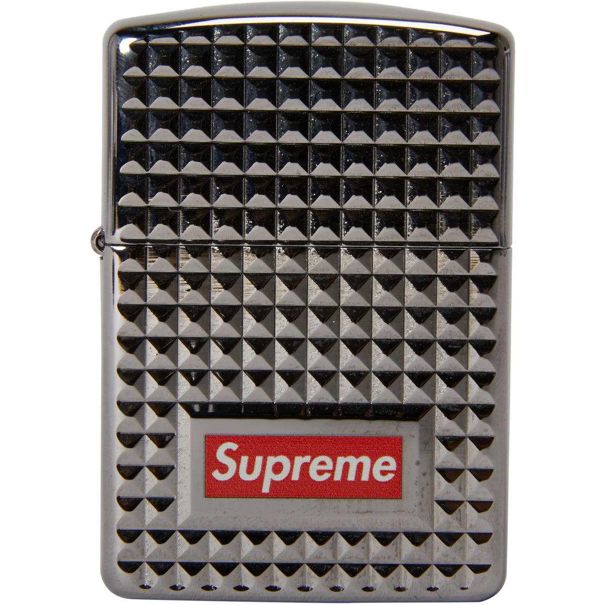Supreme Diamond Cut Zippo Silver