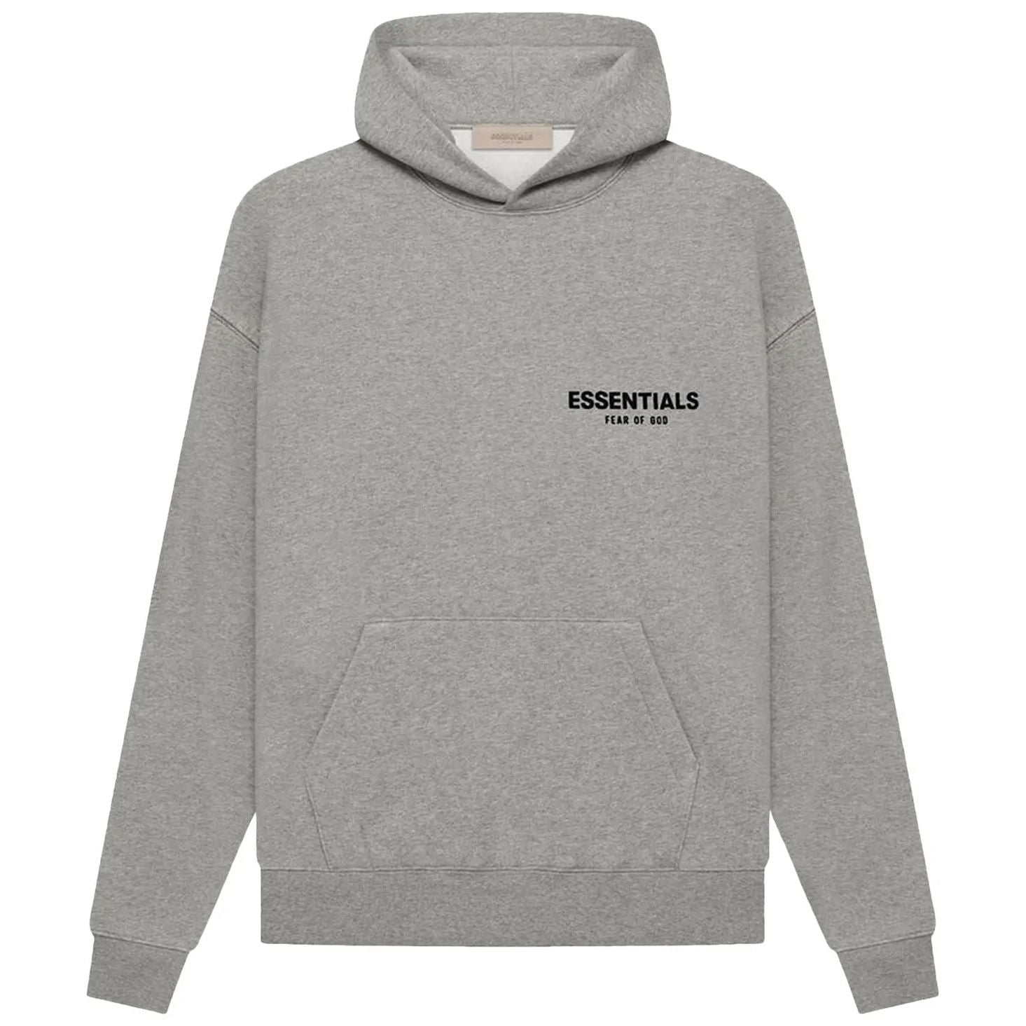 Fear of God Essentials Core Collection Pullover Hoodie Dark Oatmeal