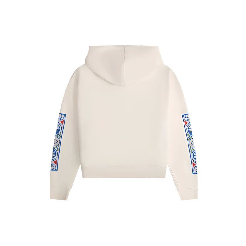 Rhude Hotel Hoodie Vintage White