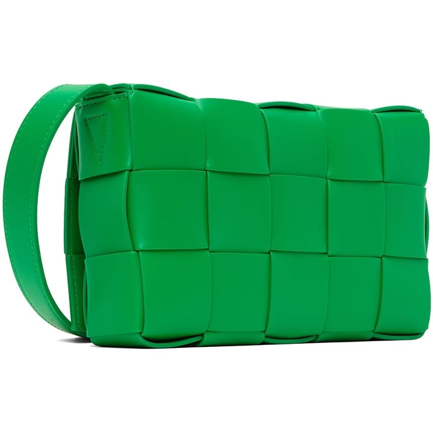 Bottega Veneta Green Medium Cassette Bag