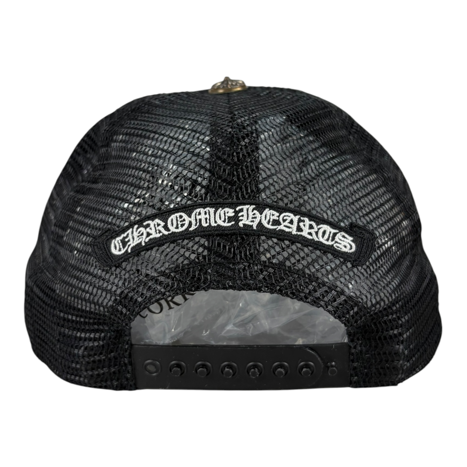 Chrome Hearts King Taco Trucker Hat Black/White