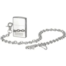 Supreme Chain Zippo Silver