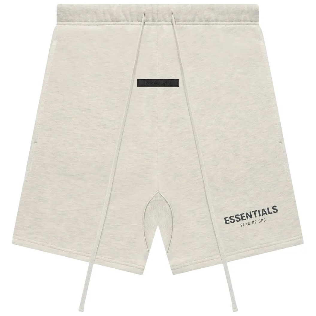 Fear of God Essentials Core Collection Sweatshort Light Heather Oatmeal