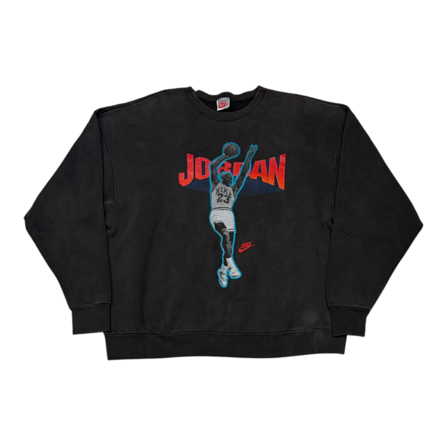90's Nike Jordan Crewneck Black