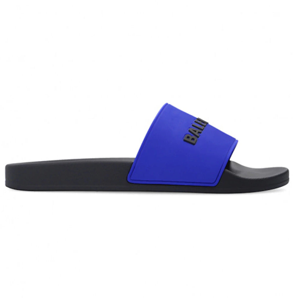 Balenciaga Pool Slide Navy Blue Black