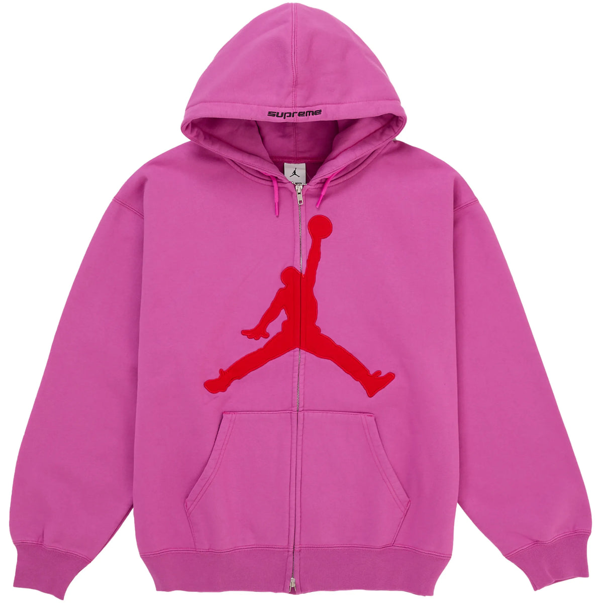 Supreme Jordan Hooded Sweatshirt (SS26) Pink