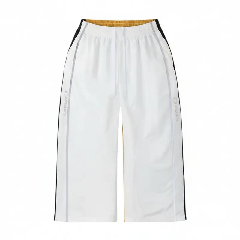GV Gallery Nylon Track Pants White/Yellow