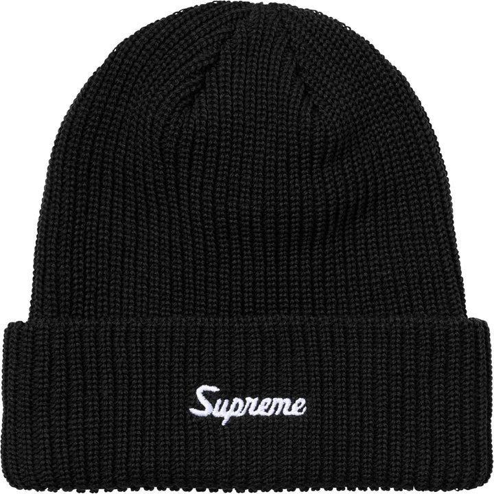 Supreme Loose Gauge Beanie (FW26) Black