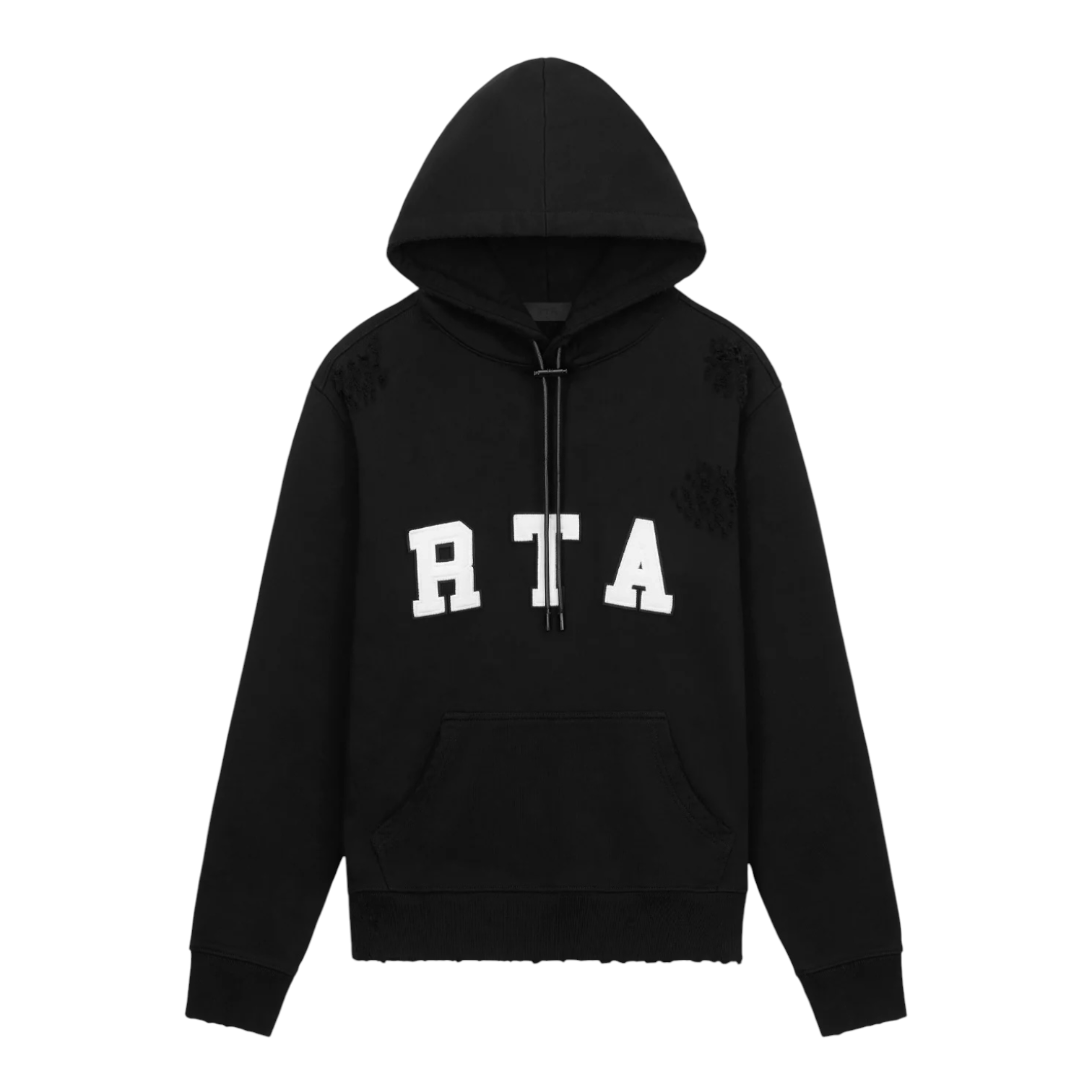 R+A Markus Hoodie Black Collegiate
