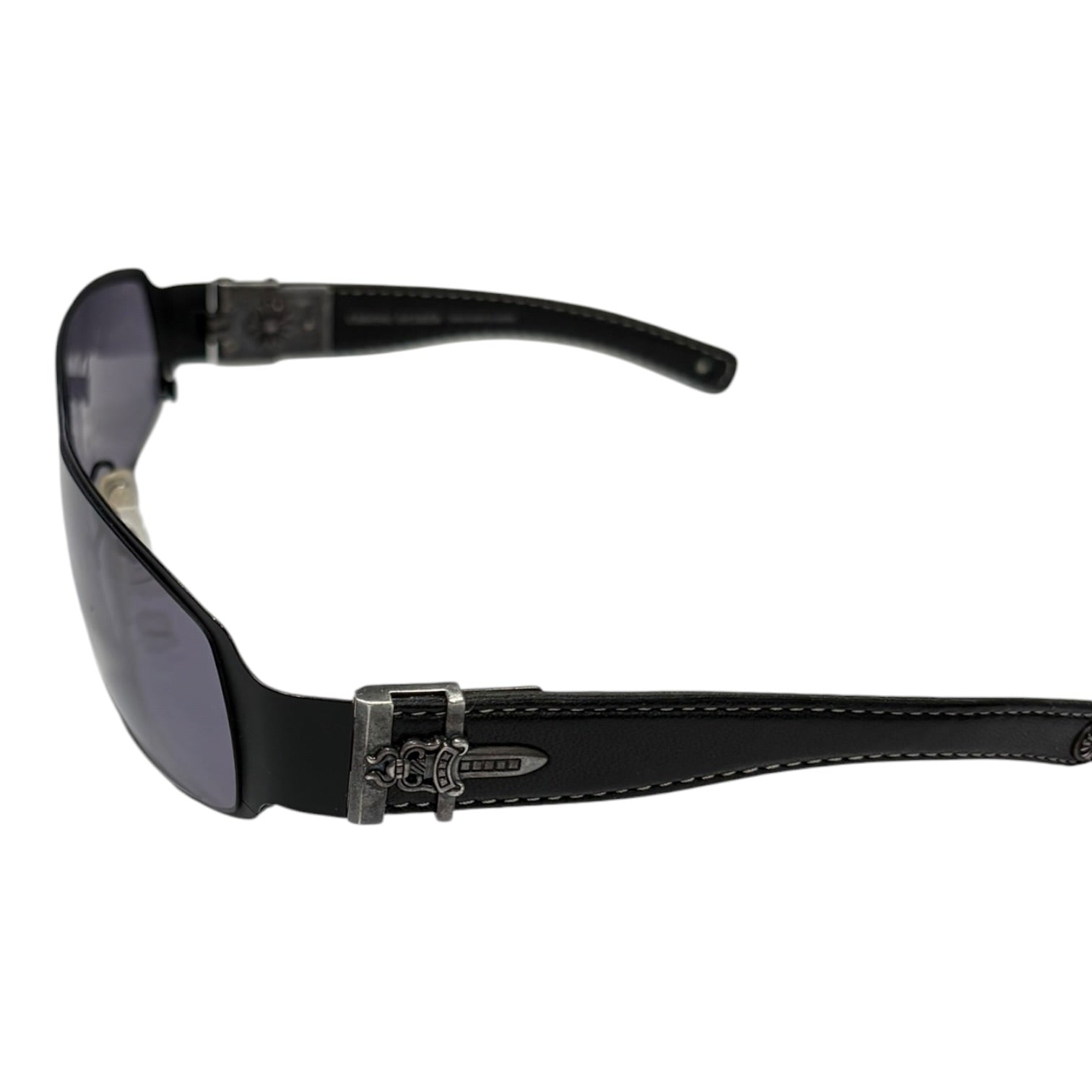 Chrome Hearts Deviant II Sunglasses Black