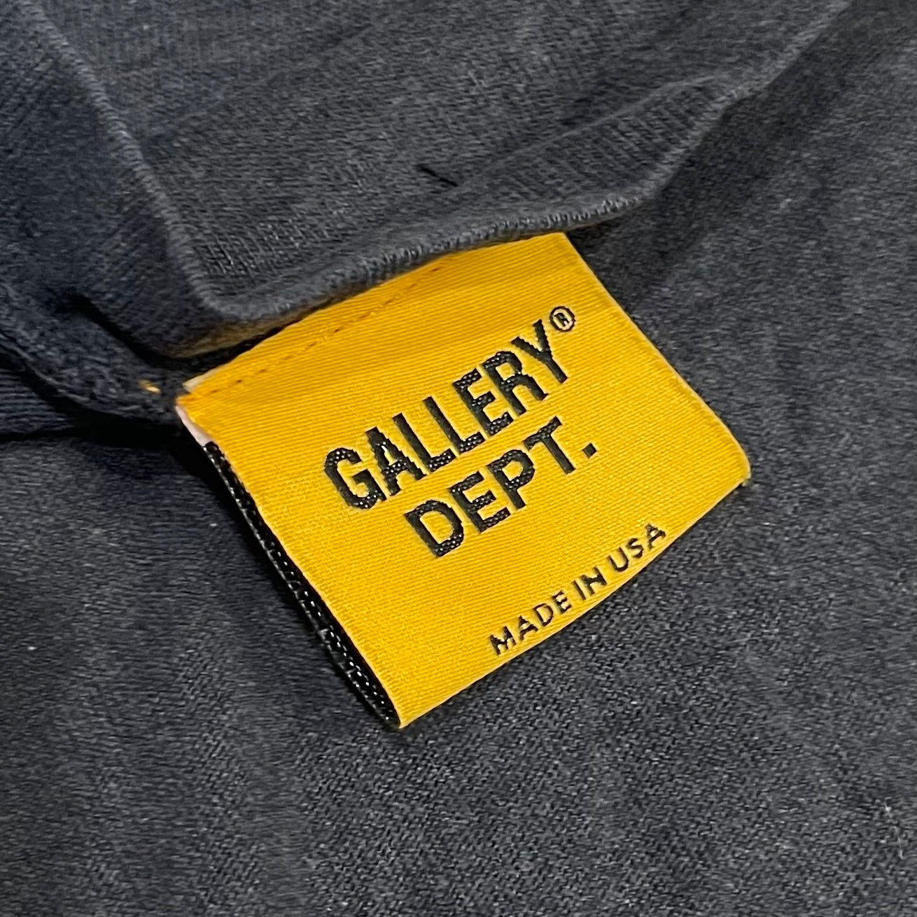 Gallery Dept. Art That Kills Logo Reversible T-Shirt Vintage Black