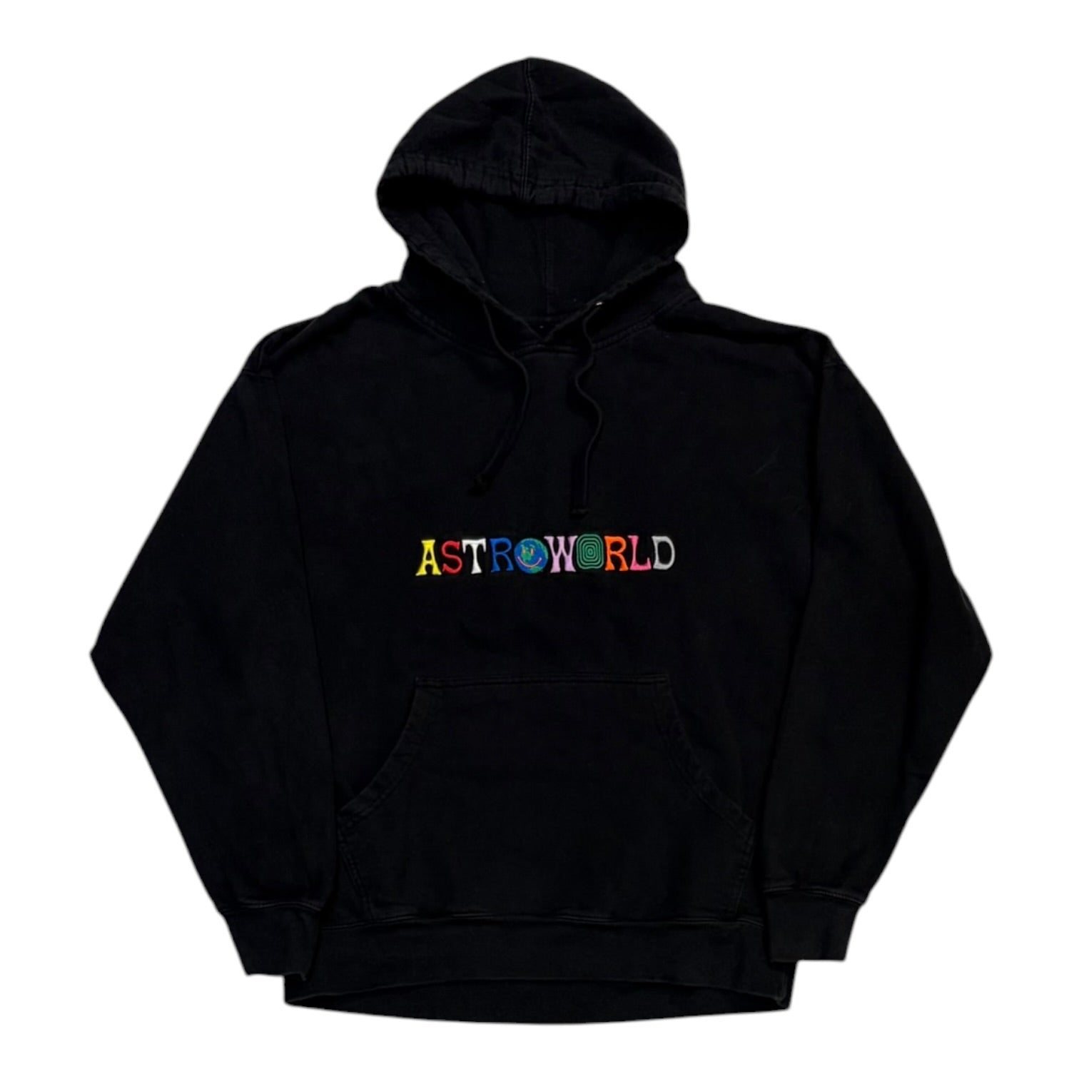 Travis Scott Astroworld Logo Hoodie Black