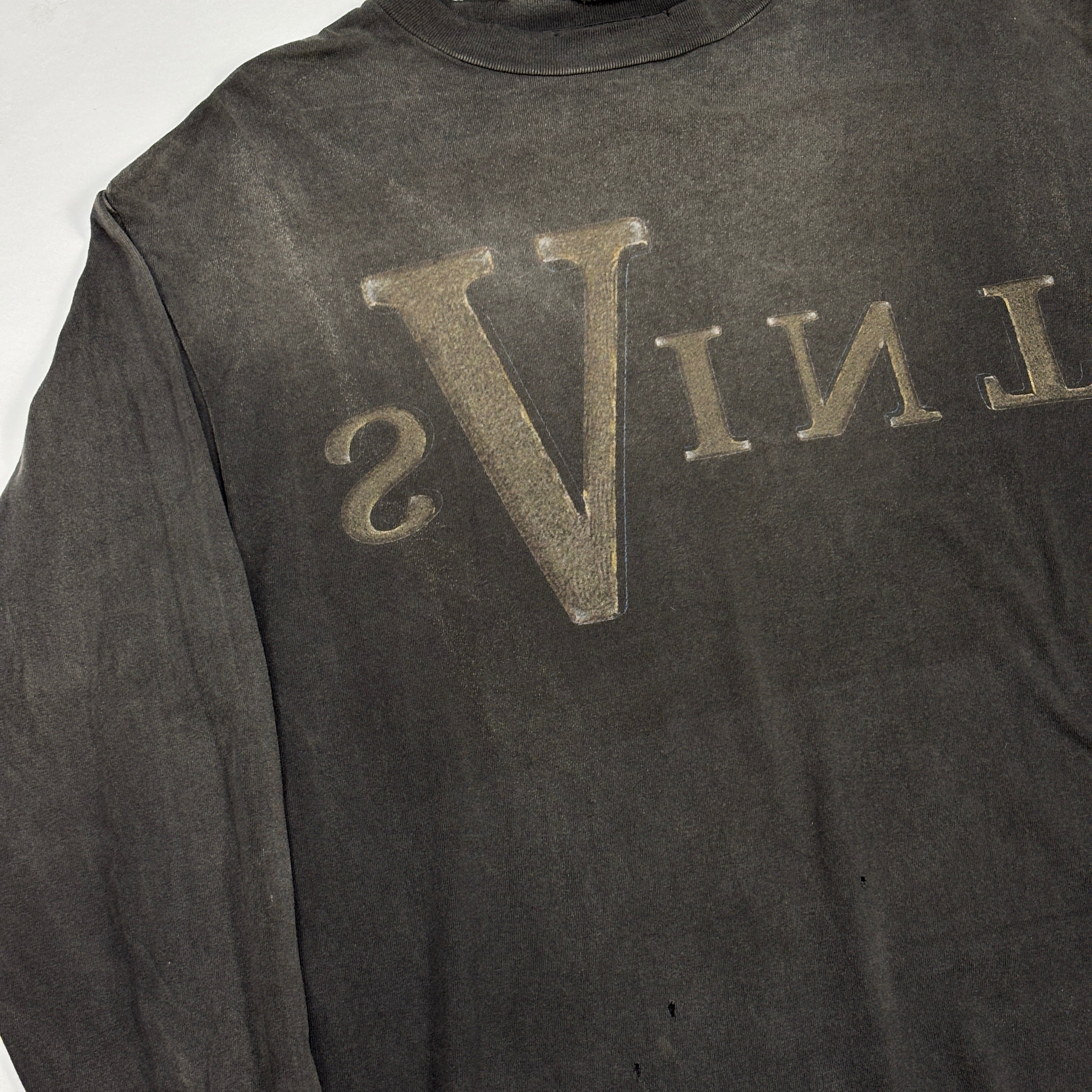 SAINT Mxxxxxx Saint Michael x Vlone Maria L/S Tee Black
