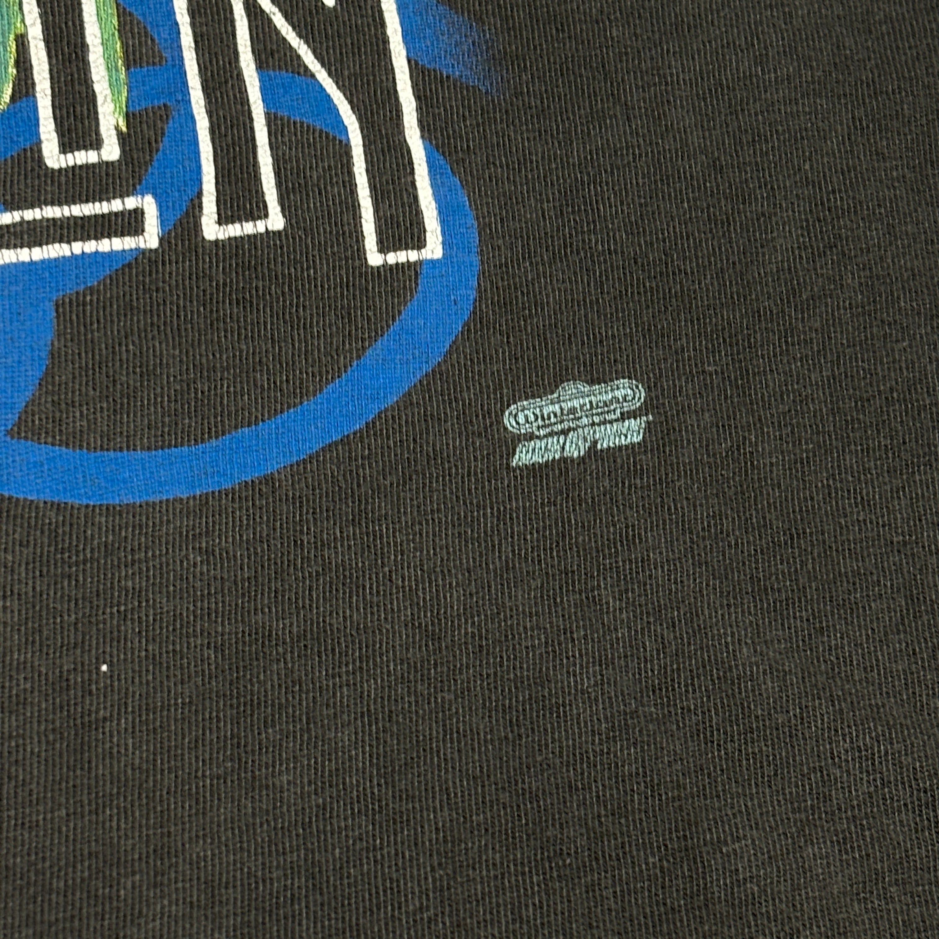 1995 Led Zeppelin Zoso Icarus Swan Song Tee Black