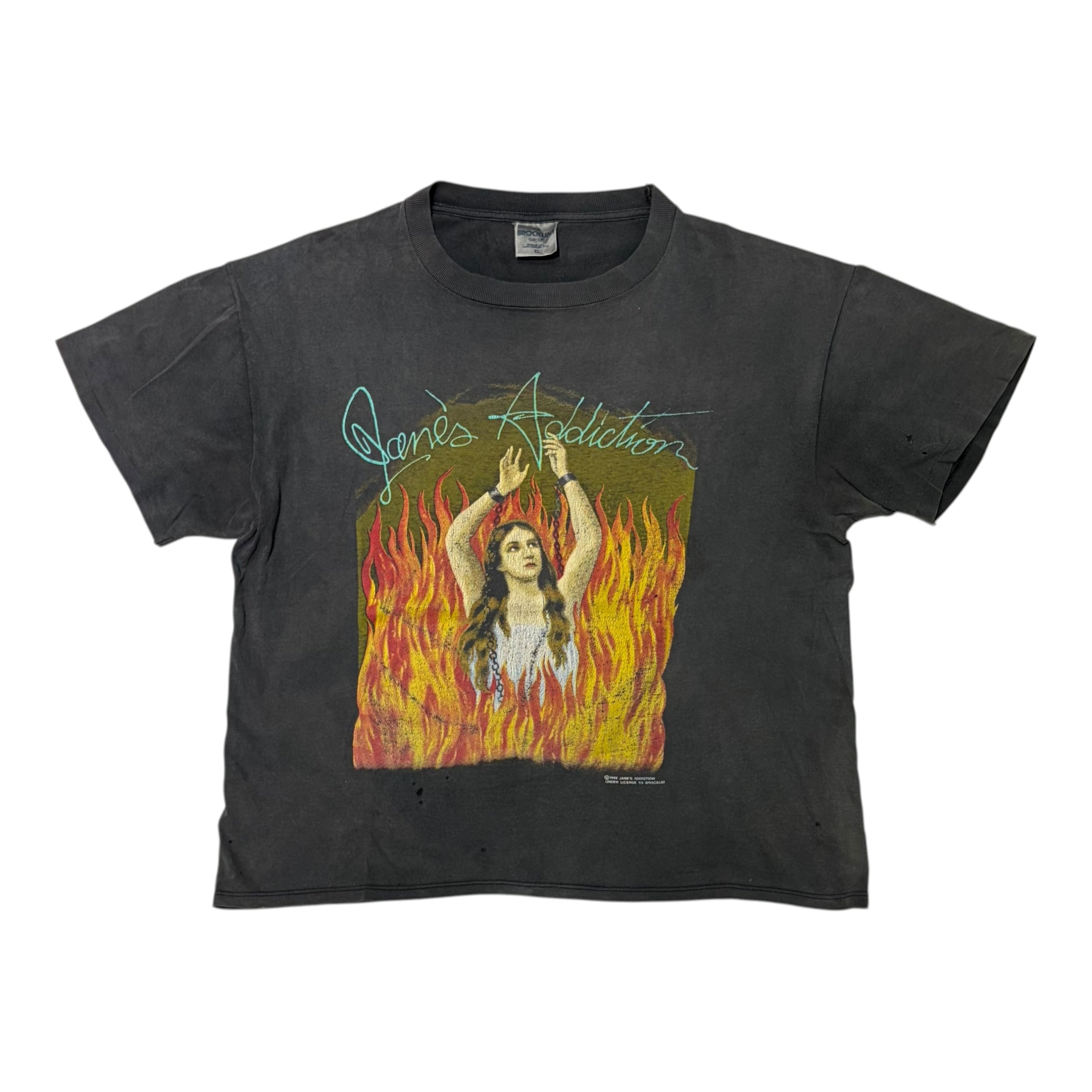 1989 Jane's Addiction El Ritual De Lo Habitual Tee Faded Black