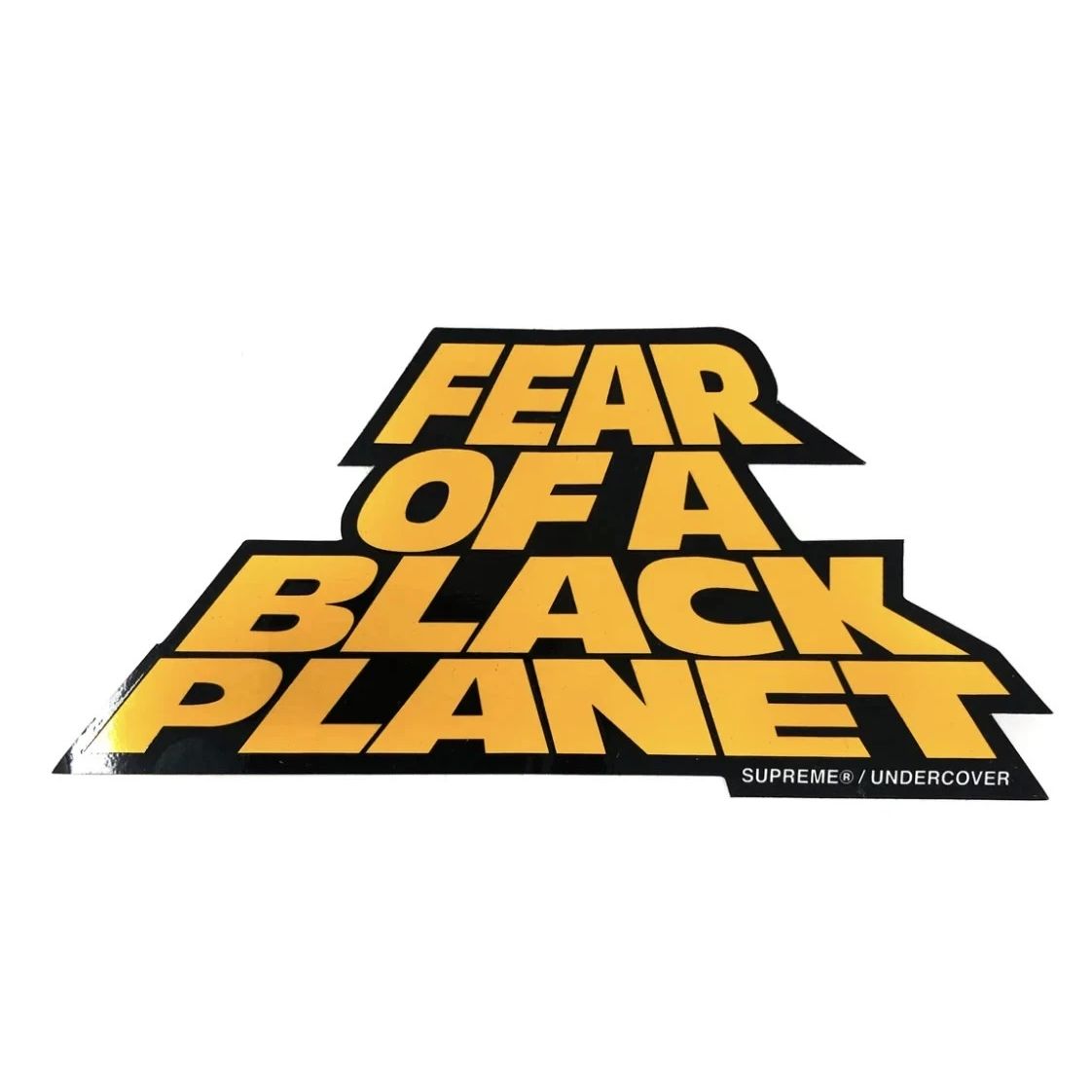 Supreme/Undercover Public Enemy Fear of a Black Planet Sticker