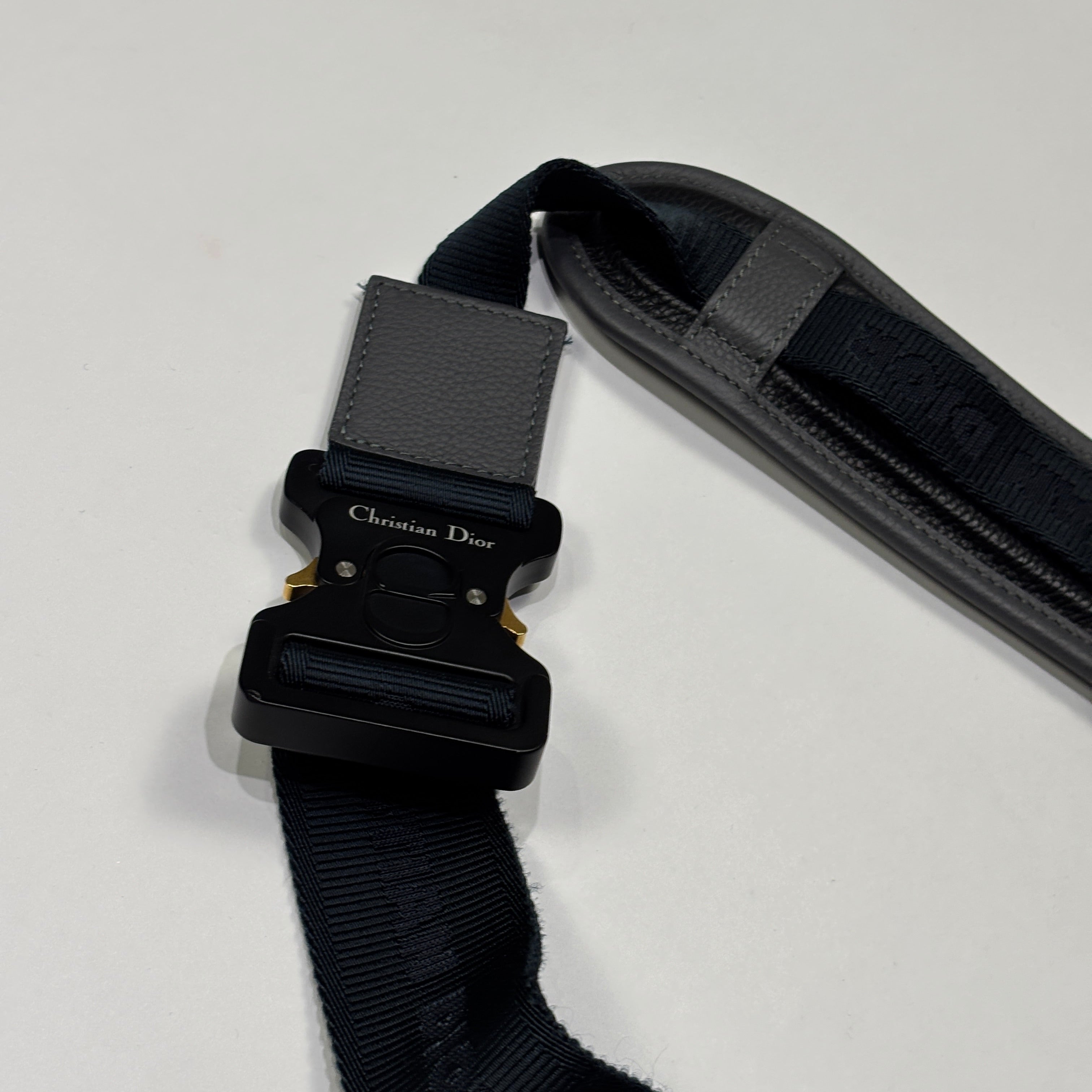 Dior x Sacai Saddle Bag Black