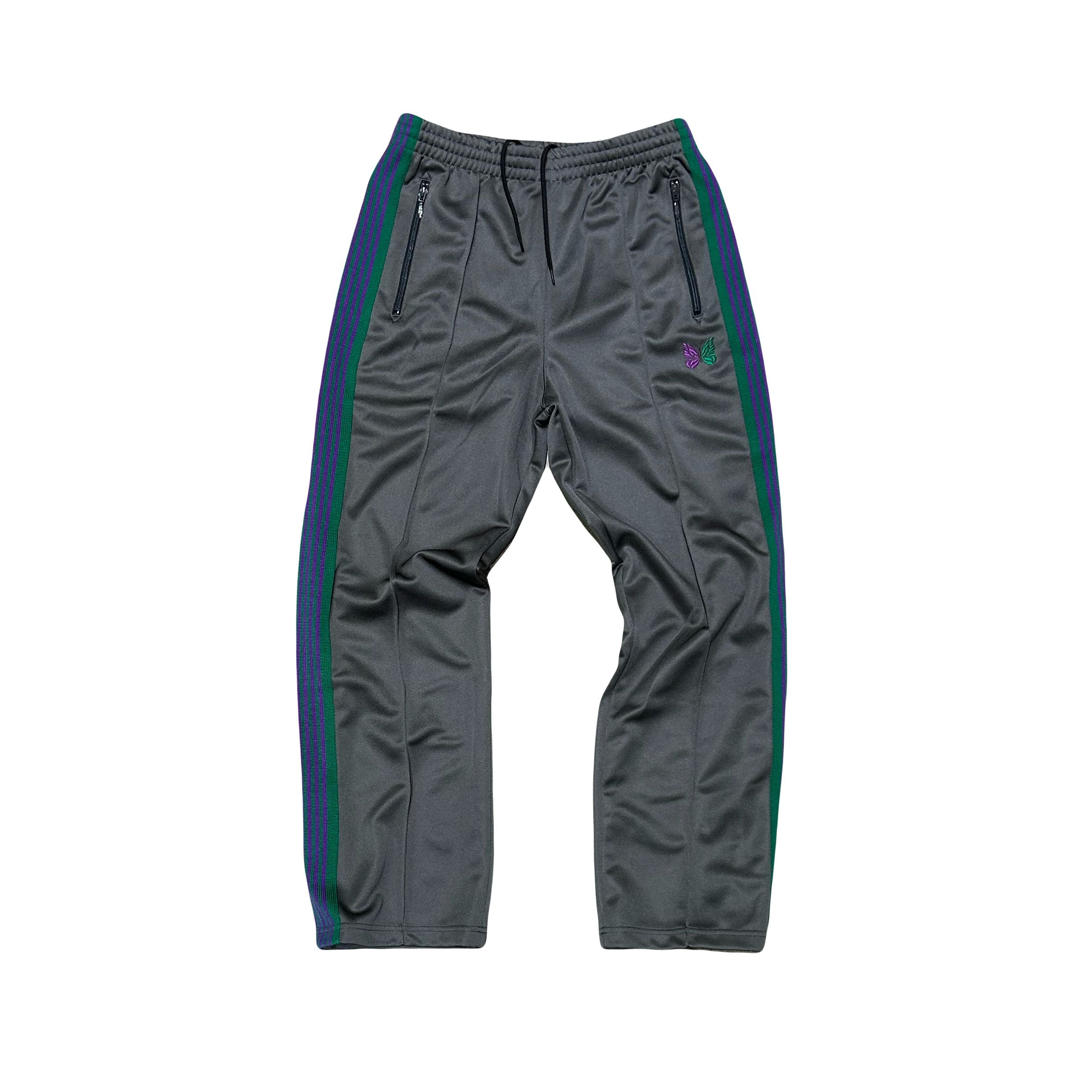 Needles Poly Smooth H.D. Track Pant Grey