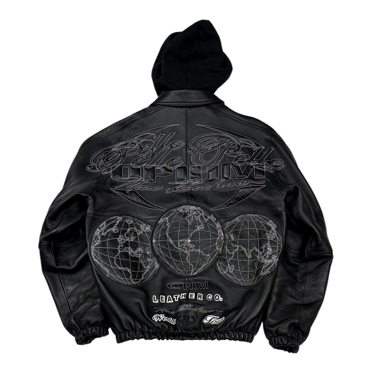 Pelle Pelle x OPIUM 3 Globe Jacket Black