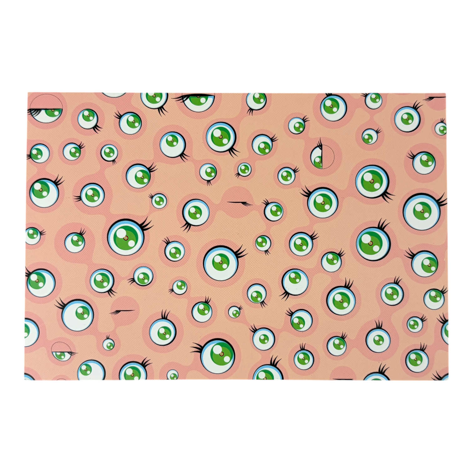Takashi Murakami Postcard "Jelly Fish Eyes"