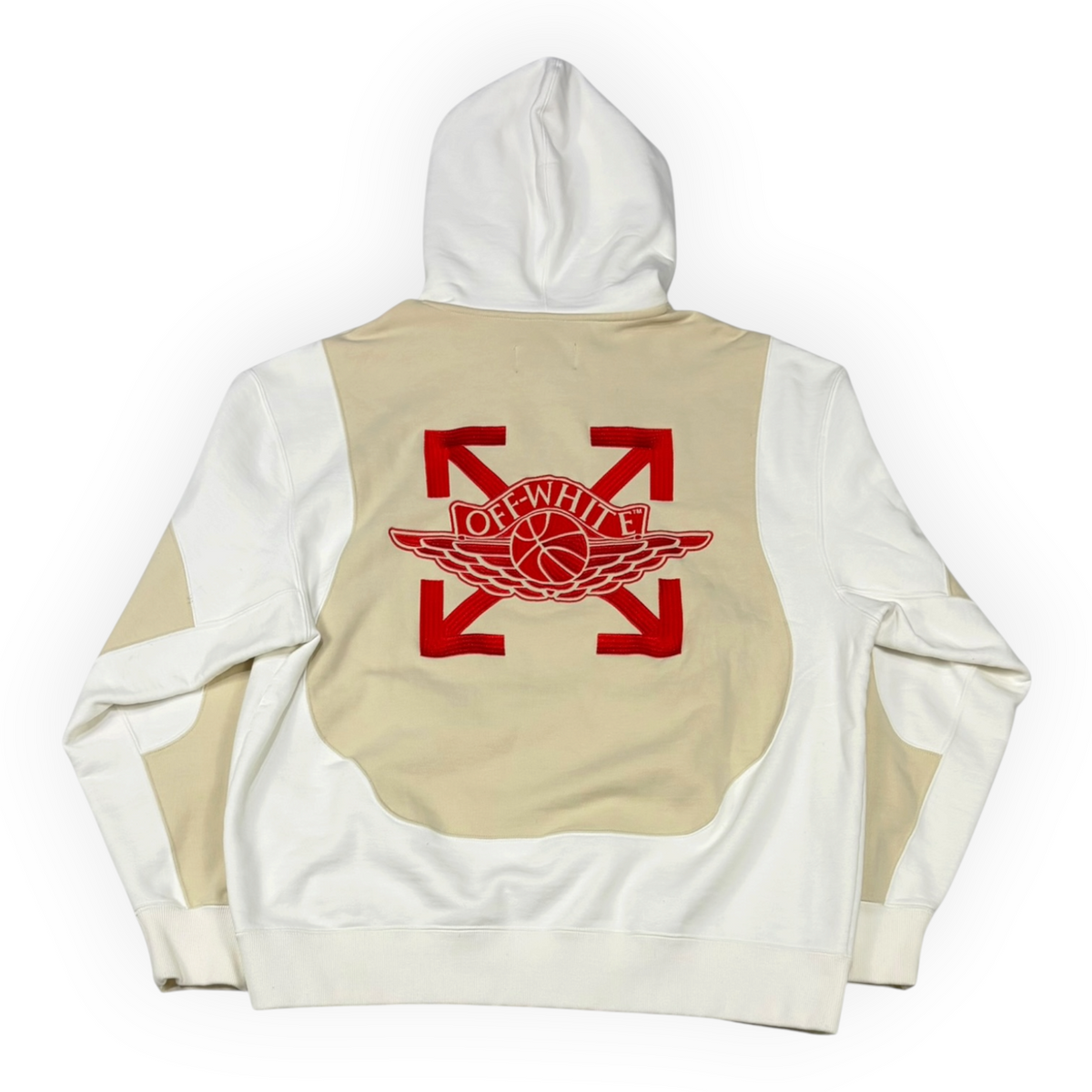 OFF-WHITE x Jordan Hoodie (US Sizing) White