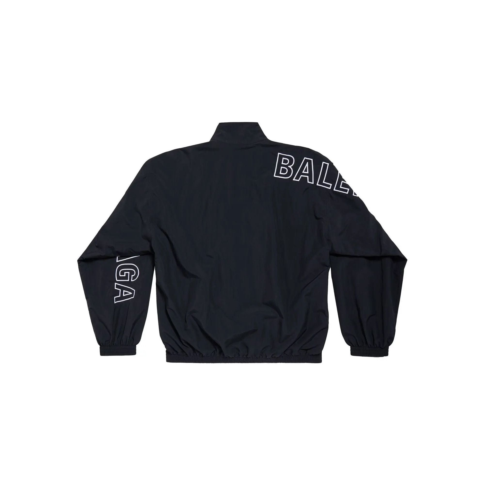 Balenciaga Outline Track Jacket Black