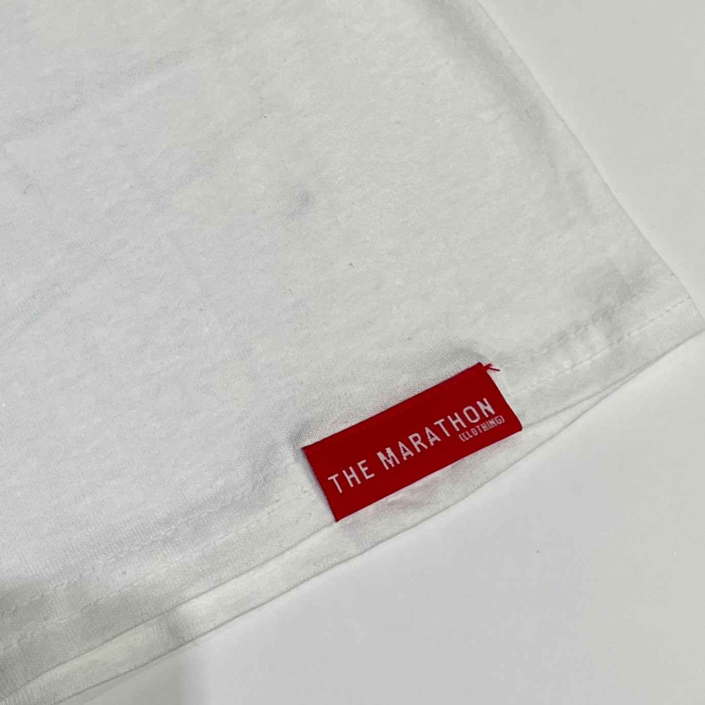 The Marathon Clothing Crenshaw Tee White/Red