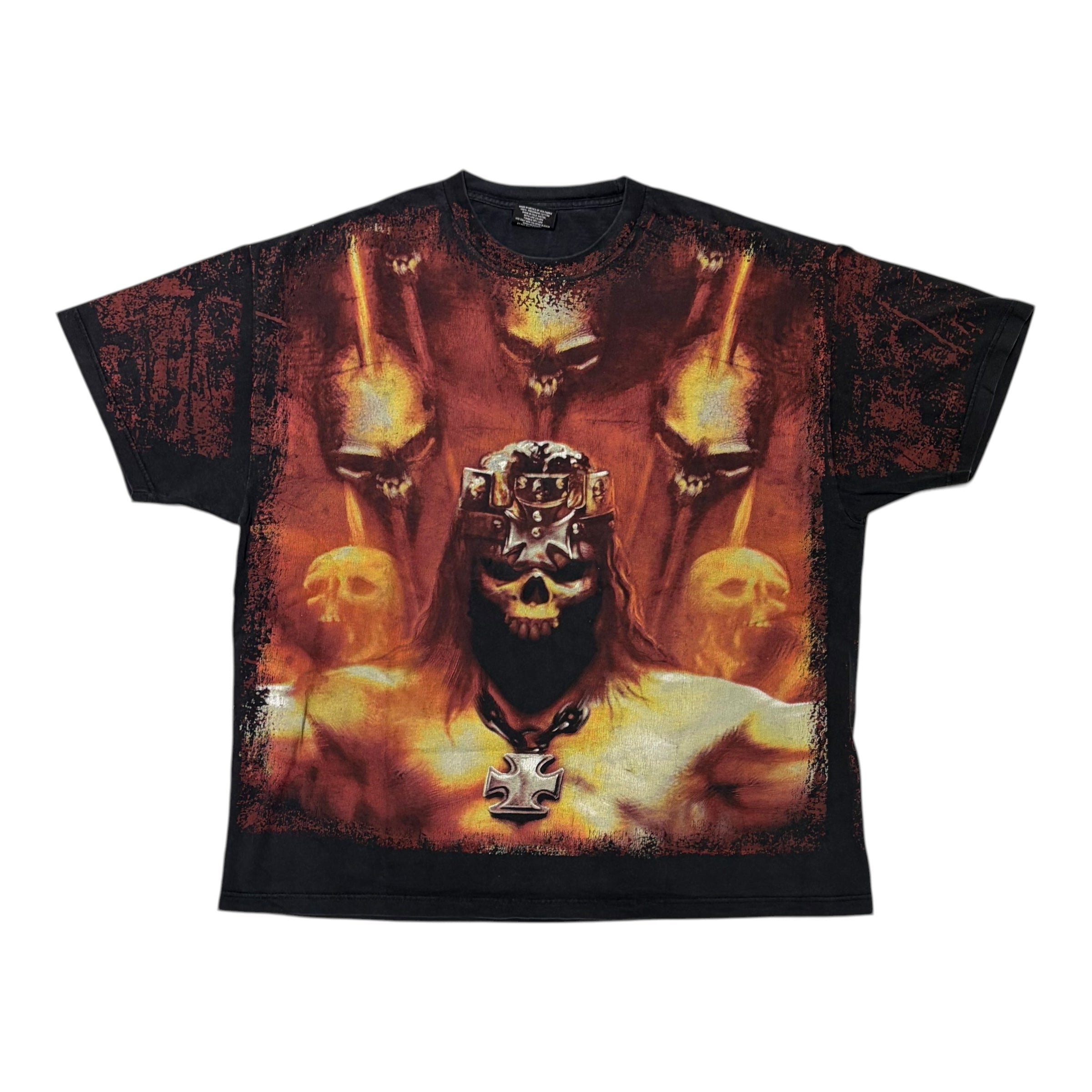 2000’s WWE Triple H AOP Tee Black