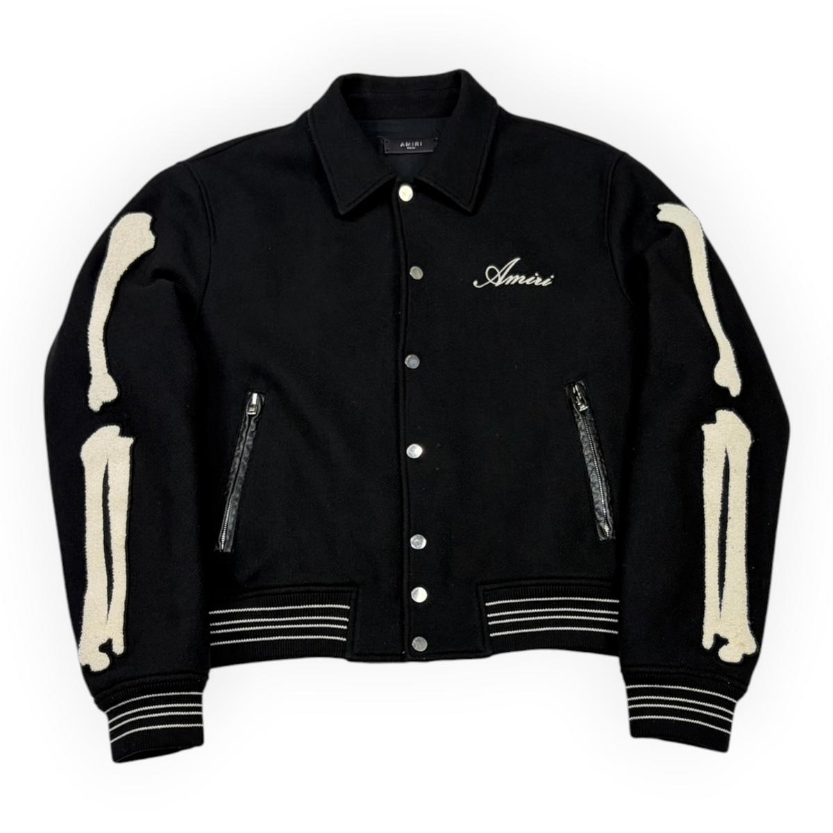 AMIRI Bones Jacket Black White