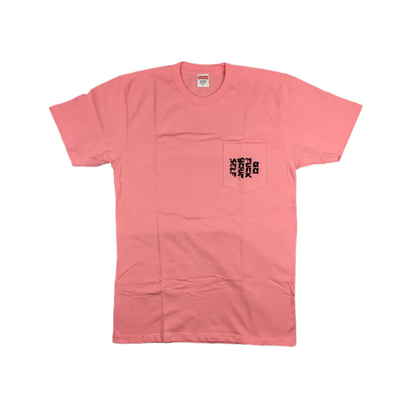 Supreme Go Fuck Yourself Pocket Tee Pink