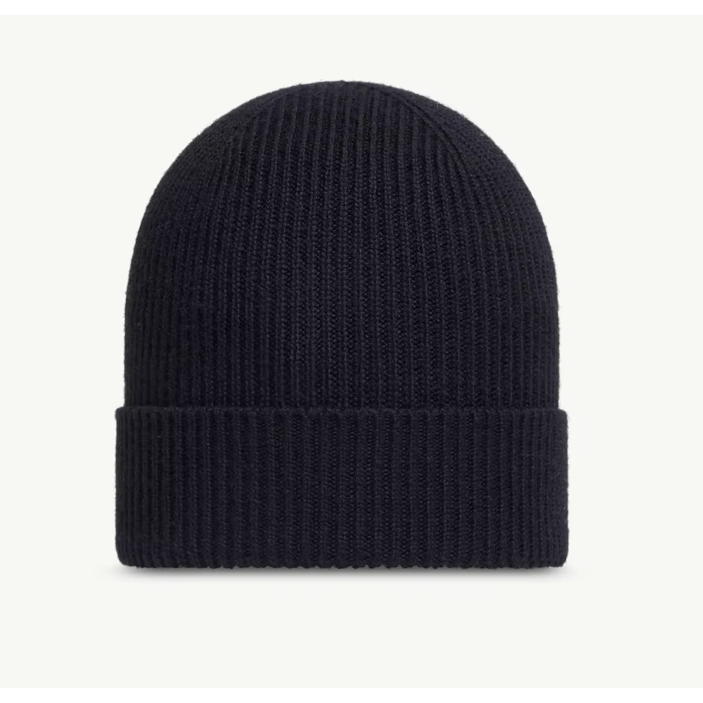 Moncler Wool Beanie Black