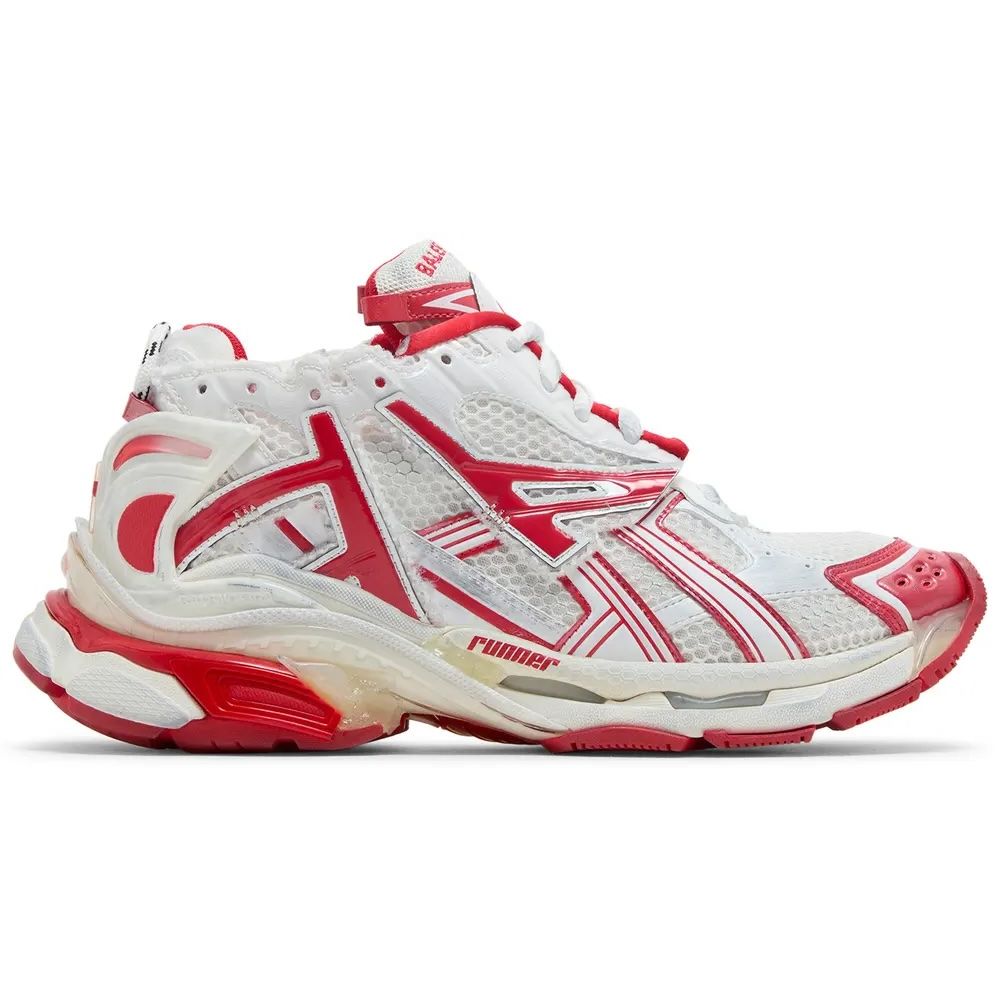 Balenciaga Runner White Red