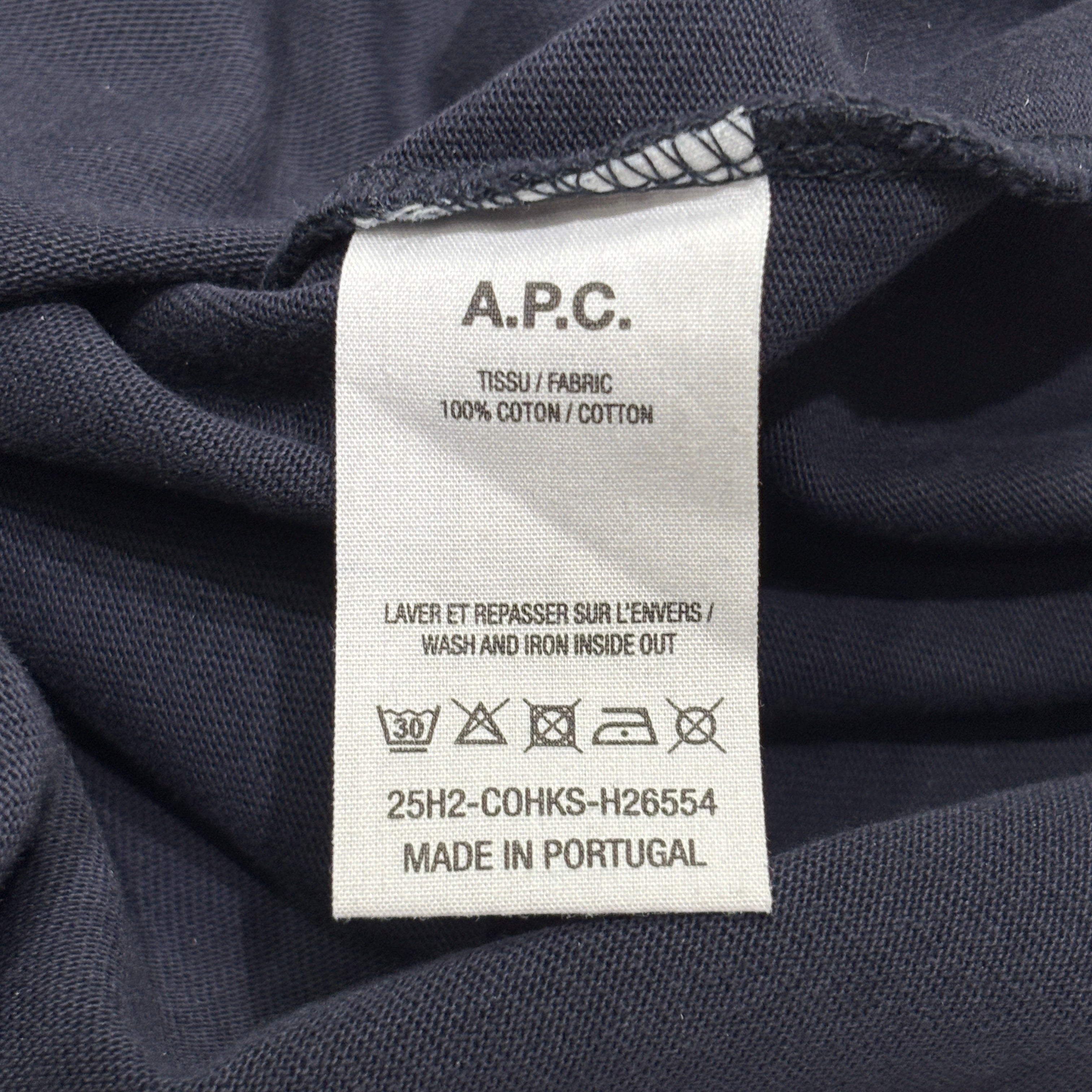 Marc Jacobs x A.P.C. Tee Navy