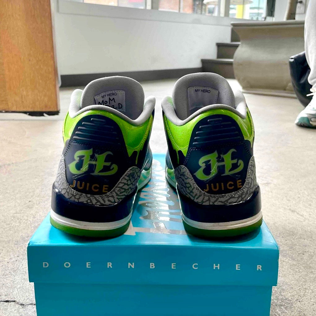 Jordan 3 Retro Doernbecher Hugo