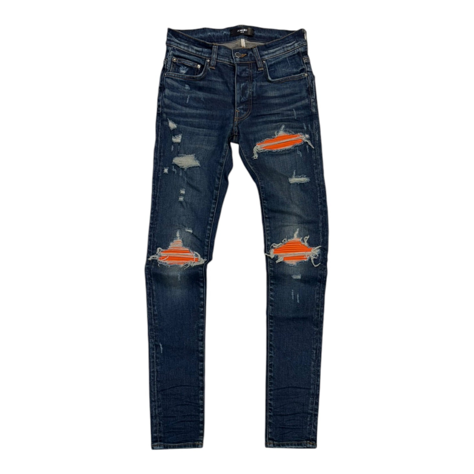 AMIRI MX1 Ultrasuede Jeans Deep Classic