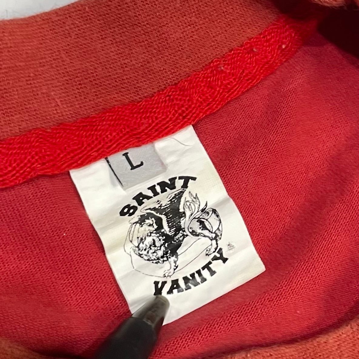 Saint Vanity Vain Tee Red