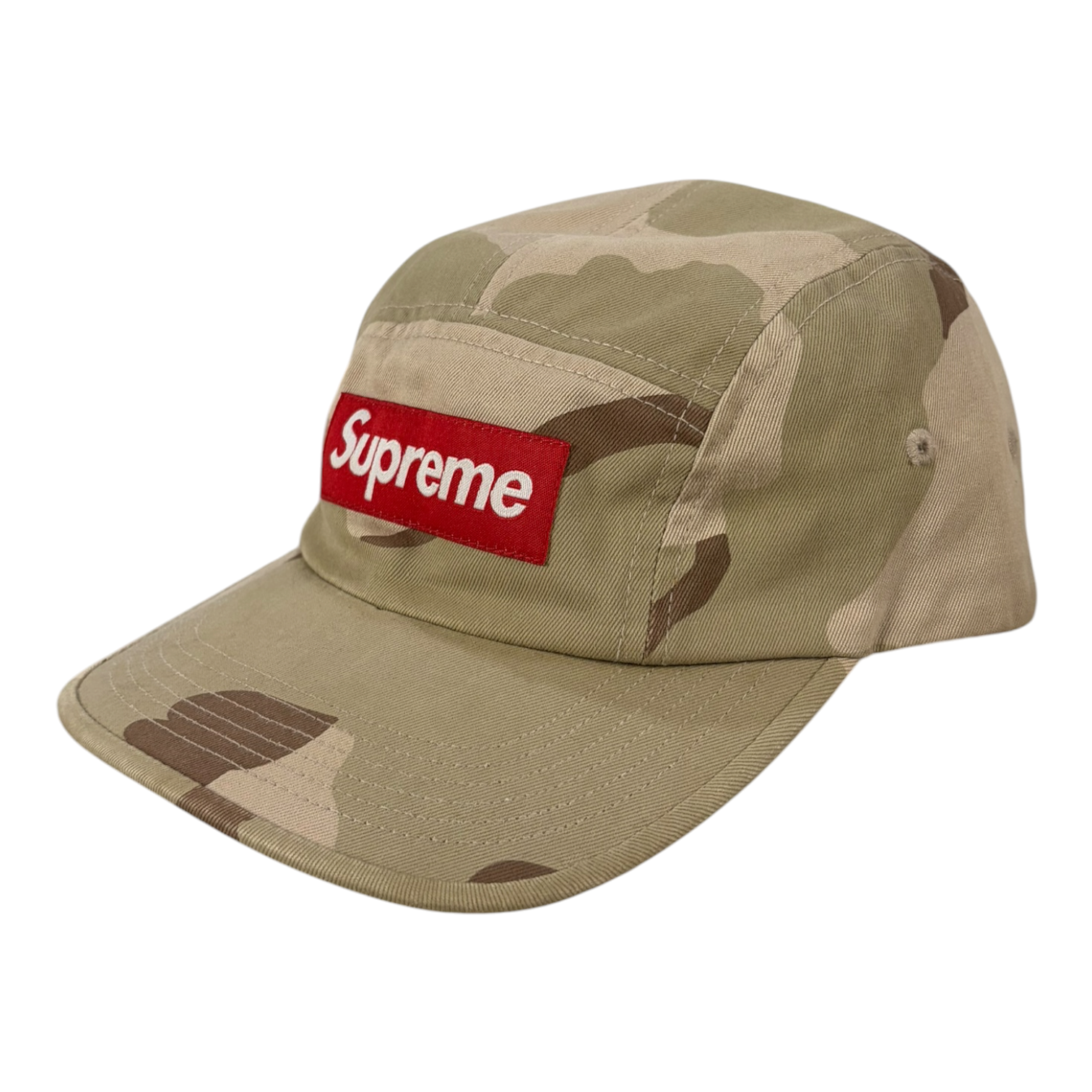 Supreme Washed Chino Twill Camp Cap SS24 Camo